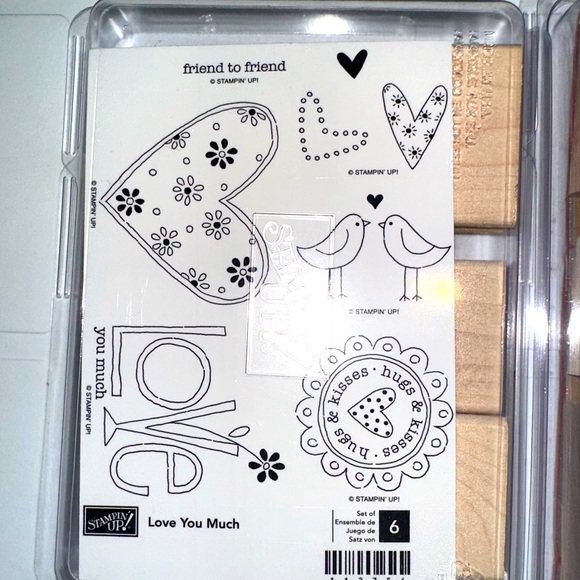 Stampin’ Up! Stamp sets, Flowers, Hearts, etc. (Lot 1) - Picture 3 of 6